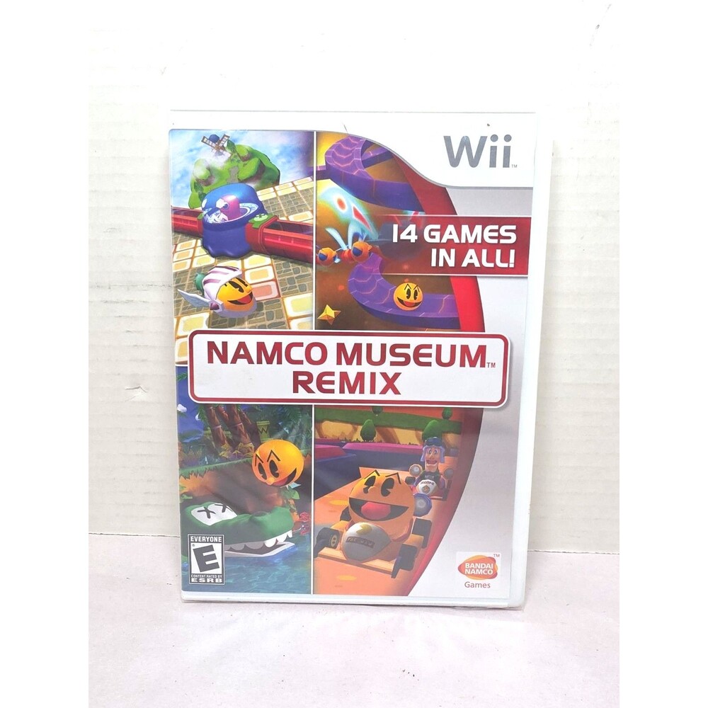 New Sealed Namco Museum Remix (Nintendo Wii, 2007) Video Game Pac-Man